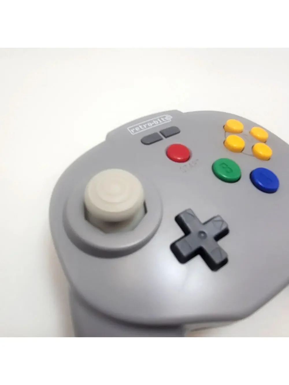 Tribute64 2.4GHz Wireless Controller for N64, Switch, & USB - Gray - NEW IN BOX!